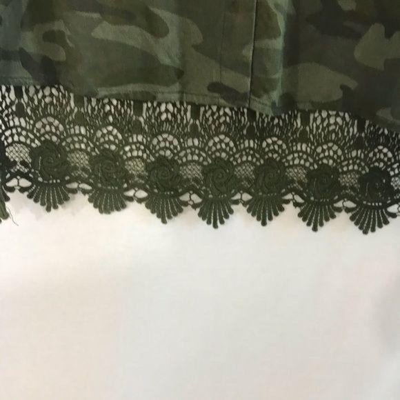 Art Class Shirt Girls Juniors X-Large Camouflage Top/Shacket Grunge Hunting - Picture 3 of 9